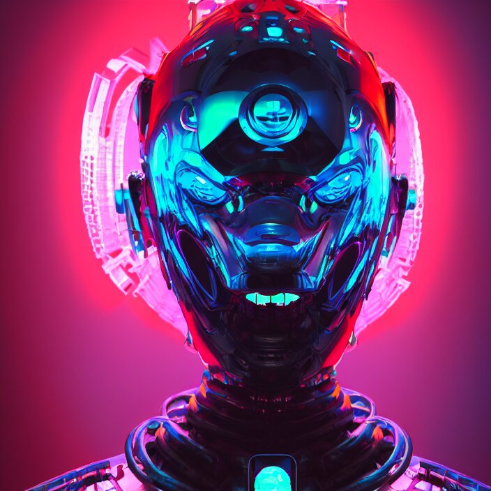 cyber punk, oni mask, 3 d render beeple, portrait, japanese neon red kanji, male anime character, unreal engine render, intricate abstract, sparking hornwort, broken robot, intricate artwork, beeple, octane render, epcot, shadows of colossus, glitch art, glitchcore, organic, forest druid, hellscape, futurescape, trending on artstation, greg rutkowski very coherent symmetrical artwork. cinematic, key art, hyper realism, high detail, octane render, 8 k, iridescent accents, albedo from overlord, the library of gems, intricate abstract. intricate artwork, by tooth wu, wlop, beeple, dan mumford. concept art, octane render, trending on artstation, greg rutkowski very coherent symmetrical artwork. cinematic, key art, hyper realism, high detail, octane render, 8 k, iridescent accents 