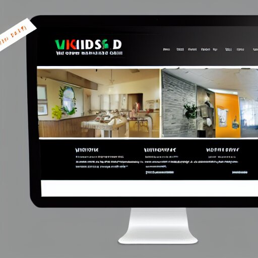 website design vivid concept 