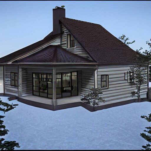 house extreamly photorealistic 