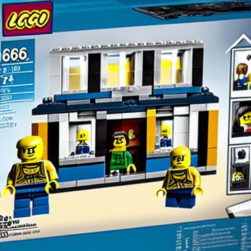 lar - a - mago fbi raid lego set 