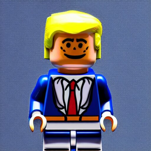 Donald Trump lego minifigure