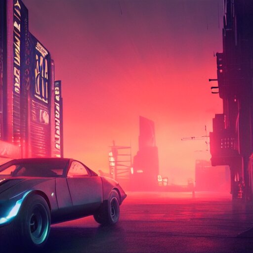 photorealistic blade runner 2049 aesthetic