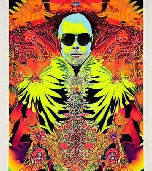 a psychedelic 1970s poster, asymmetrical, highly detailed, concept art,