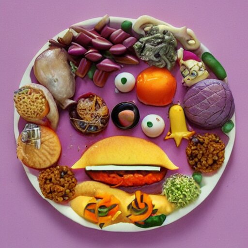 surrealism food 