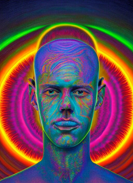 portrait ultra dimensional entity, accidentally tripping on dmt and acid, psychedelic experience, overwhelming psychosis of self realization and burning awakening, ultra high definition, unreal engine 5, hyperrealism, masterpiece composition, by casey weldon, barclay shaw 