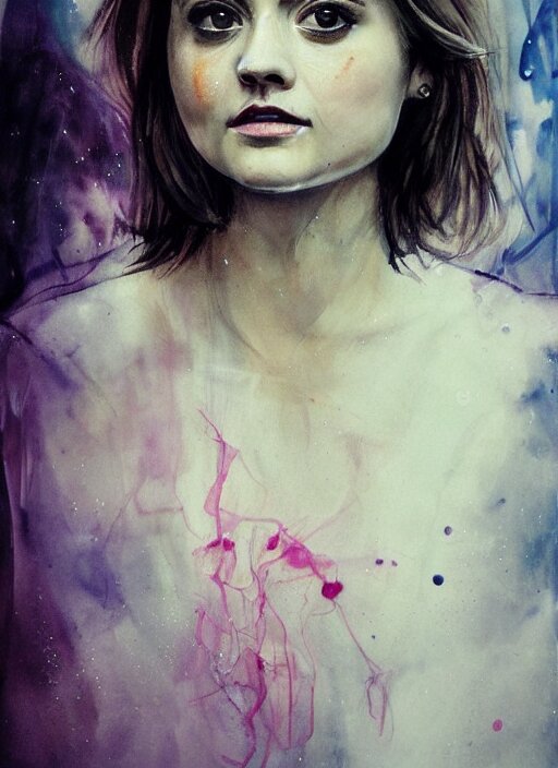 jenna coleman by agnes cecile 