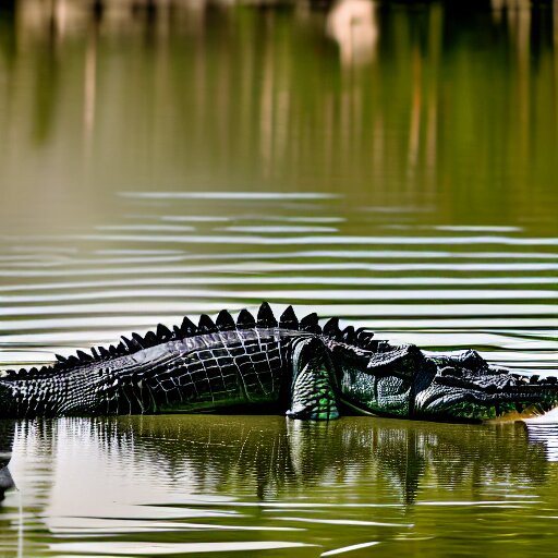 Photomorph that fuses a crocodile with a cow