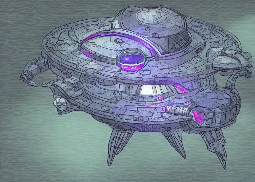 alien mothership, videogame texture, drawn in microsoft paint 