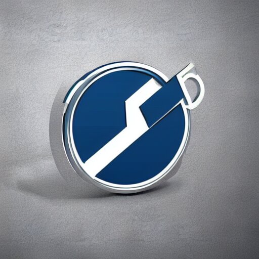 a futuristic company logo symbol for automotive, digital art illustrator svg logo design 