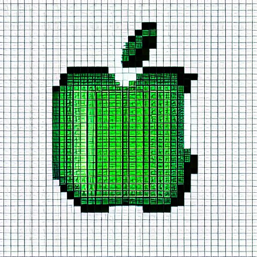 apple pixel art