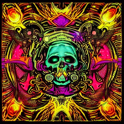 psychedelic doom 2 - Arthub.ai