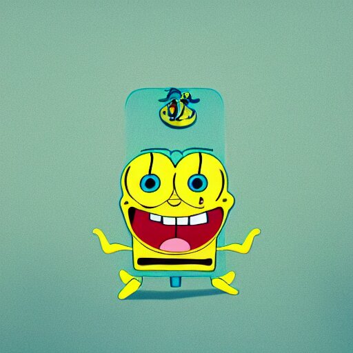 Lexica - Spongebob squarepants as a triangle, trending on artstation ...