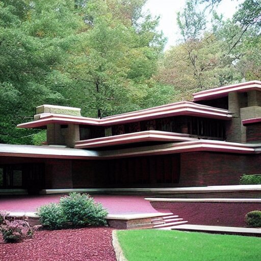 “ a frank lloyd wright house ” 