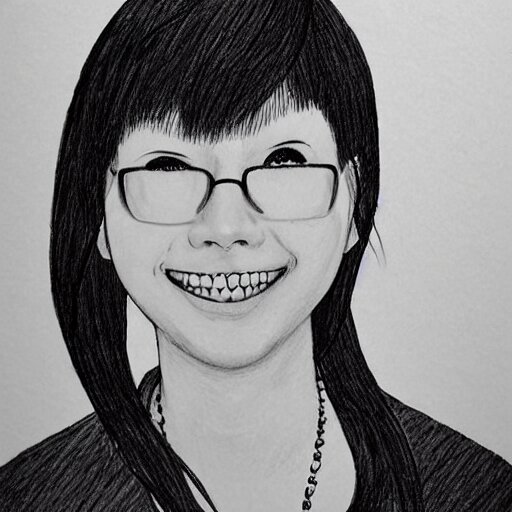 “ a detailed portrait of jaiden animations drawn by junji ito ” 