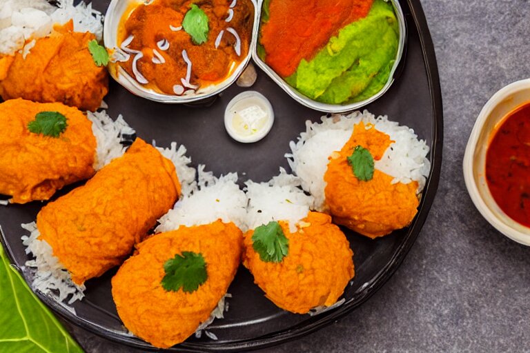 vadapav sushi, commercial food photography 