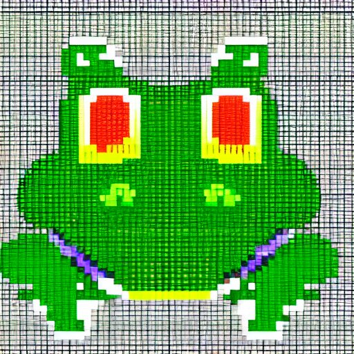 pixel art frog # pixelart 