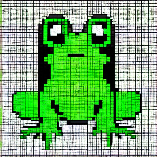 pixel art frog # pixelart 