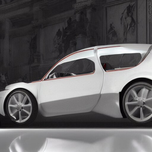 sci-fi sport car f1 hatchback transport design organic smooth elastic forms 20% of canvas; backgroundwall structure on the coronation of napoleon painting 20% of canvas; by Jacques-Louis David, pinterest keyshot product render, cloudy plastic ceramic material shiny gloss water reflections, ultra high detail ultra realism, 4k