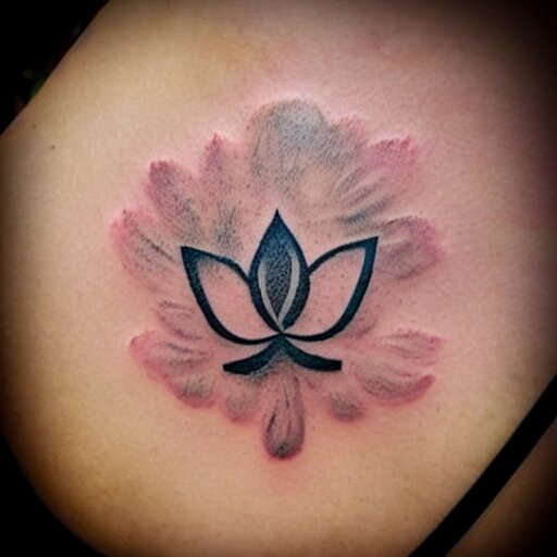 small lotus tattoo 