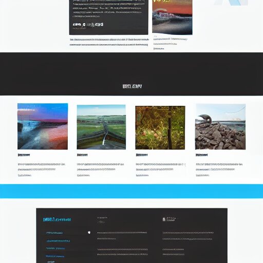 website material design concept 