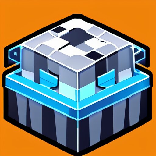 artstation game icon of a soccer lootbox, 3 d, isometric, game, 