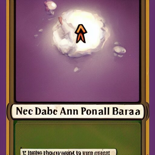 a magic card of a normal plain usual regular pebble 