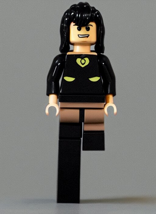 a kim kardashian lego figure. 