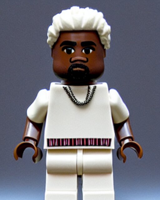 Kanye West as a Lego figure