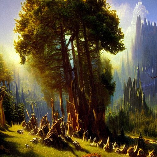 warcraft artwork painting by albert bierstadt, cinematic composition 