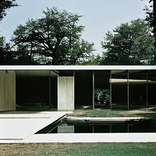 house designed by ludwig mies van der rohe 