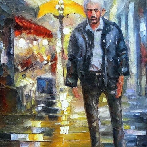 Barış Özcan, oil painting YouTube