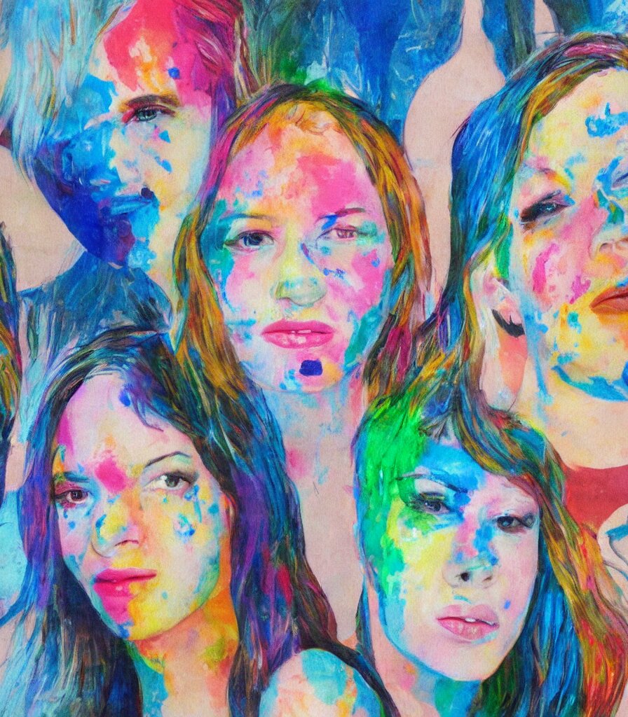 Lexica Why do we paint each other? realistic