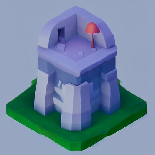 a cute little matte low poly isometric mushroom, lat lighting, soft shadows, trending on artstation, 3d render, monument valley, fez video game,