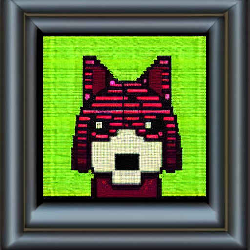 popdog, pixel art 