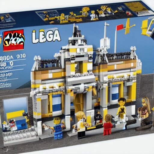 mar - a - lago fbi raid lego set 