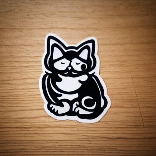 cute Cat sticker mcbess