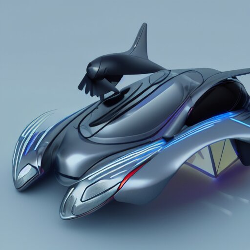 futuristic sports flying car, hyperrealistic, cinema 4 d, cinematic 