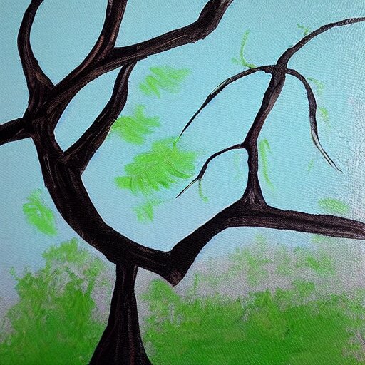 “professional painting of a tree”