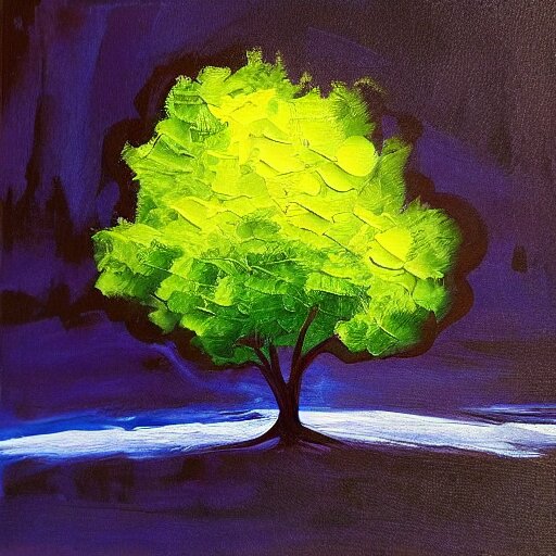 “professional painting of a tree”