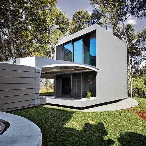 home of the future!! single level. picasso - inspired. trending, award - winning, featured in architecture digest 