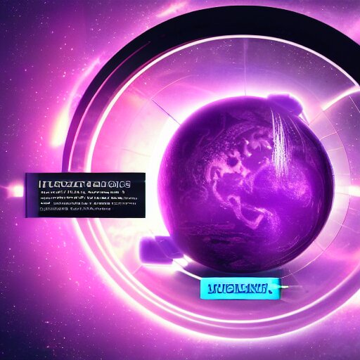 futuristic screen depicting an alien planet with purple continents, labels and info onscreen, infographic style, mass effect screenshot, sci fi info screen 