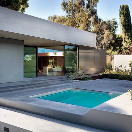 the perfect beautiful modern house in los angeles