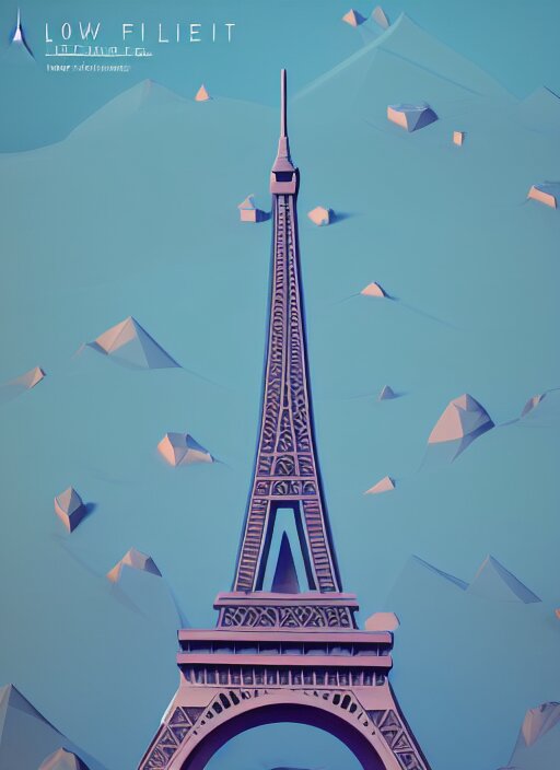 a low poly isometric render of eiffel tower in the style of monument valley, intricate, elegant, smooth shading, soft lighting, illustration, simple, solid shapes, by magali villeneuve, jeremy lipkin and michael garmash, rob rey and kentaro miura style, octane render 