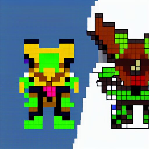 goblin, pixel art, detailed 