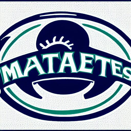 seattle mariners logo, by dr, seuss 