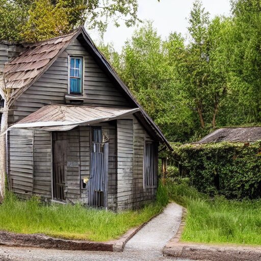 a photo of a house so uninteresting and unremarkable, with nothing to make it unique, a truly normal house 