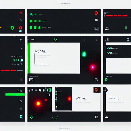 a computer UI designed by Ash Thorp.