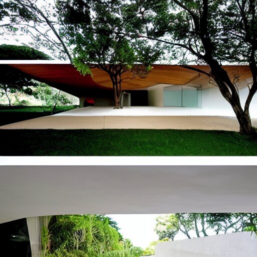 house designed by oscar niemeyer 