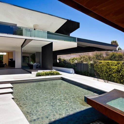 the perfect beautiful modern house in los angeles