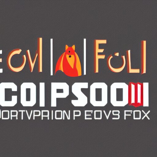 logo for evil corporation that involves foxes 